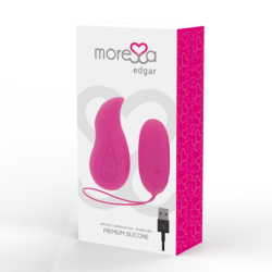 Edgar Set Duo Remote Egg & Remote Control With Built-In Vibration Premium Silicone Remote Control