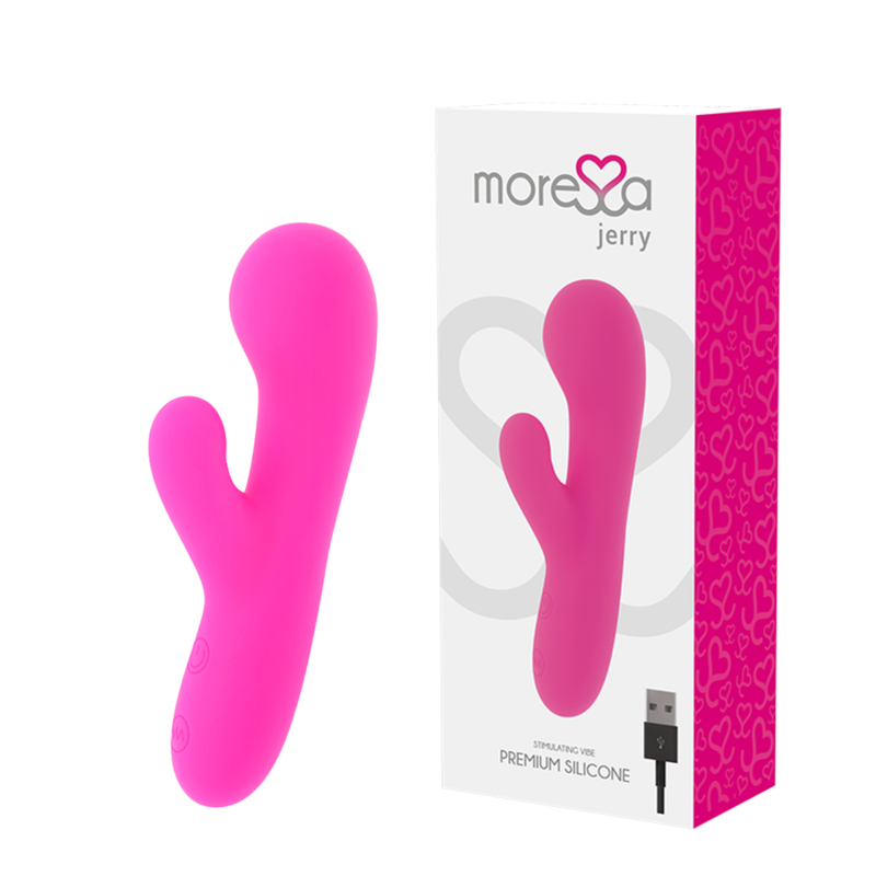 Jerry Clip Vibrator G-točka in Klitoris Premium Silikonski Polnilni