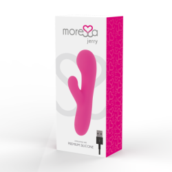 Jerry Clip Vibrador Punto G Y Clitoris Premium Silicone Recargable
