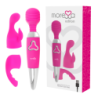 Odilon Wand Motor Potente Com Dois Acessórios Premium Silicone Recarregável