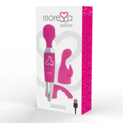 Odilon Wand Motor Potente Com Dois Acessórios Premium Silicone Recarregável
