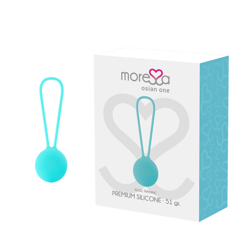 Osian One Allenamento Pavimento Pelvico 51Gr Premium Silicone Turchese