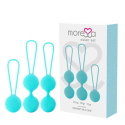 Osian Set Osian One 51 Gr / Osian Two 101 Gr / Osian Three 85 Gr Premium Silicona Turquesa