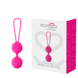 Osian Three Entrenamiento Suelo Pelvico 85 Gr Premium Silicona Rosa
