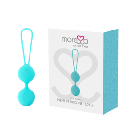 Osian Two Entrenamiento Suelo Pelvico 101Gr Premium Silicona Turquesa