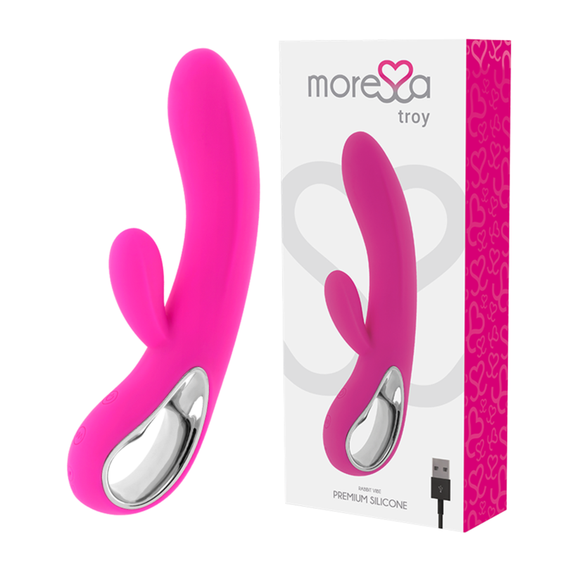 Troy G-punkta un klitora masētājs Premium Silicone Uzlādējams