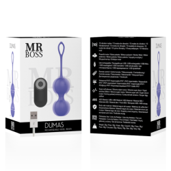 Mr. Boss - Dumas Kegel Vibrirajuće Kuglice Daljinski Upravljač