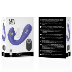 Mr Boss - Josef Pulsation & Vibration Fjärrkontroll För Par