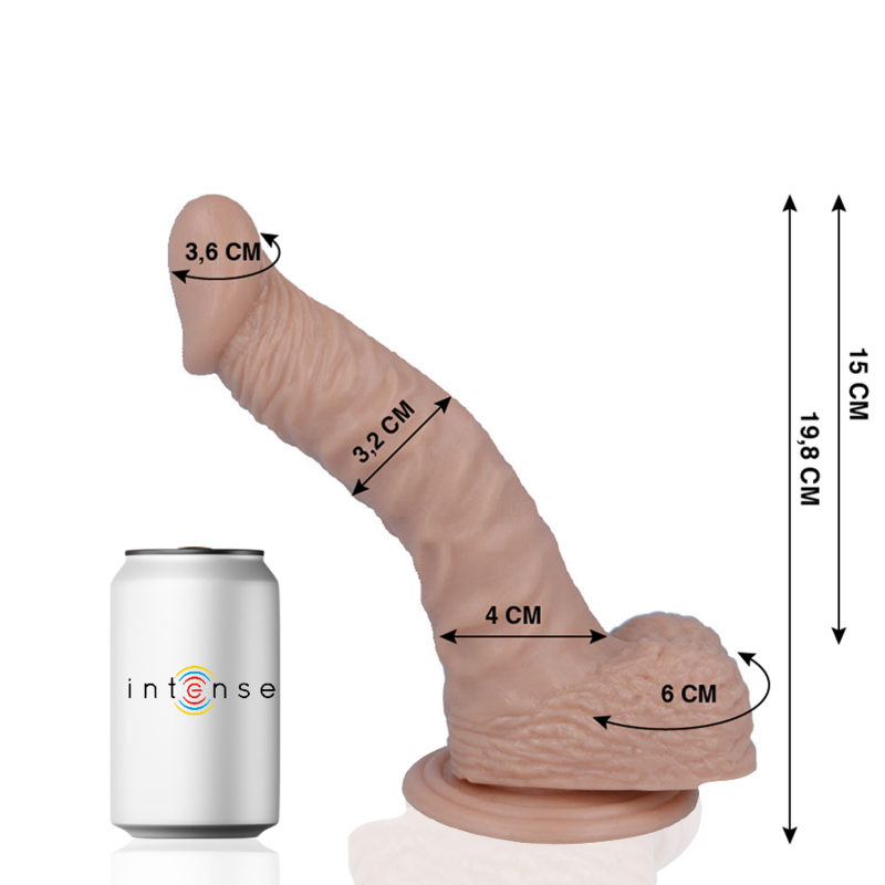 Mr Intense - 18 Pene Realistic 19.8 Cm -O- 3.2 Cm