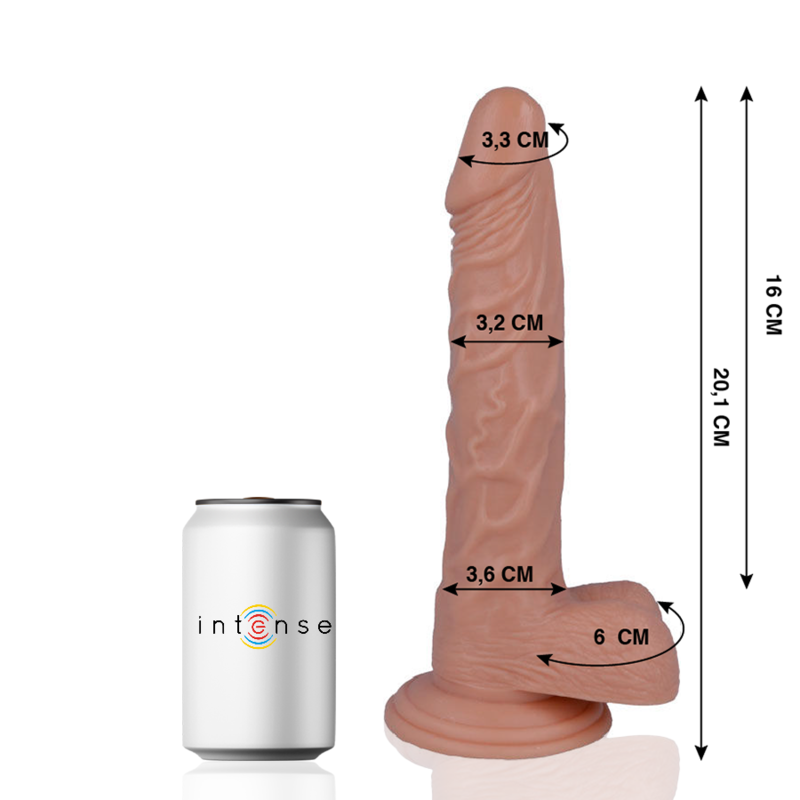 Mr Intense - 21 Realistische Penis 20.1 Cm -O- 3.2 Cm