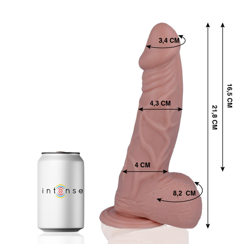 Mr Intense - 25 Realističen Kurac 21.8 Cm -O- 4.3 Cm