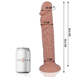 Mr Intense - 27 Realistický penis 22,3 cm -O- 4 cm
