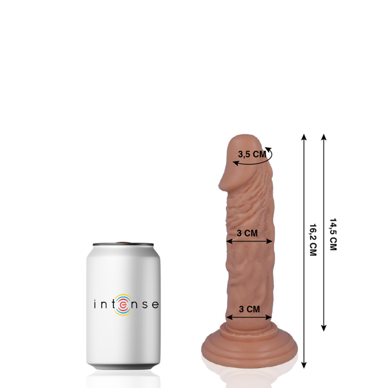 Mr Intense - 3 Realistinen Penis 16.2 Cm -O- 3 Cm