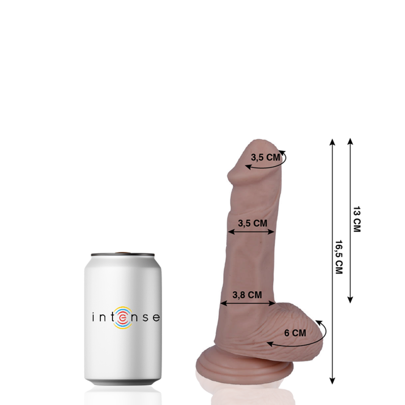 Mr Intense - 5 Realistični Penis 16.5 Cm -O- 3.5 Cm