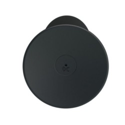 Plug Anale Con Vibrazione Nero Telecomando