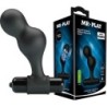 Plug Anal Vibrator din Silicon Negru