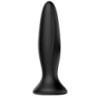 Plug Anal Vibrador Preto Recarregável