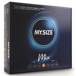 Mix Preservativos 57 Mm 28 Unidades