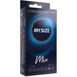 Mišrūs prezervatyvai 64 mm 10 vienetų