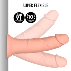 Asher Original Dildo M - Vibrator Kompatibel Med Watchme Wireless Technology