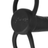 Cobi Onyx Accommodator Sele til Dobbelt Penetration Silikone