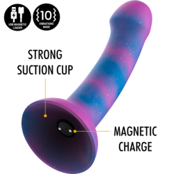 Dion Galactic Dildo M - Vibrador Compatível Com Watchme Wireless Technology