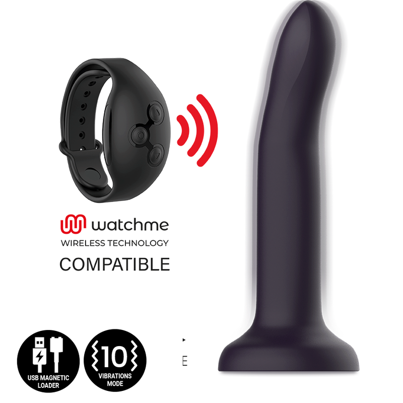 Duman Mystic Dildo L - Vibrador Compatível Com Watchme Wireless Technology