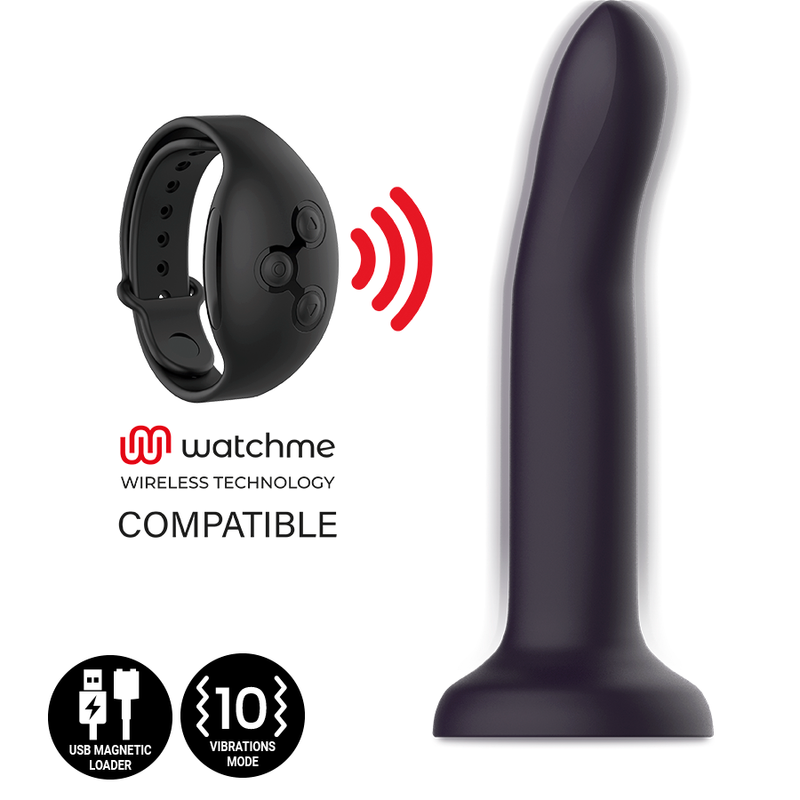 Mythology Duman Mystic Dildo S - Vibrátor Kompatibilný s Watchme Wireless Technology