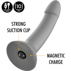 Rune Majestic Dildo S - Vibrator Kompatibel Med Watchme Wireless Technology