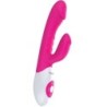 Dancer Vibrator With Rabbit And Sound-Responsive Vibration