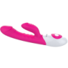 Dancer Vibrator With Rabbit And Sound-Responsive Vibration
