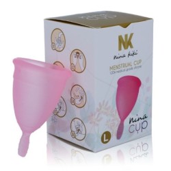 Menstruatiecup Roze - Maat L