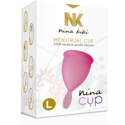 Menstruationstasse Rosa - Größe L