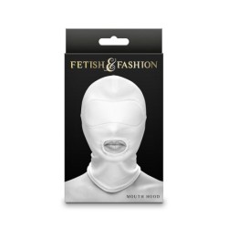 Fetish & Fashion Balaclava Suu Avaga Valge Nailon