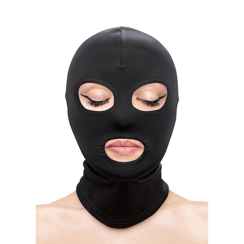Fetish & Fashion Balaclava Aukot Silmille Ja Suulle Nylon Musta