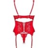 Amour Cherris Corset & String L/XL