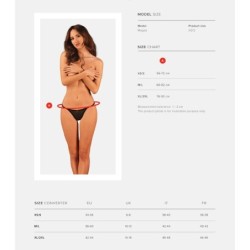 Celia Noir String Xl/Xxl