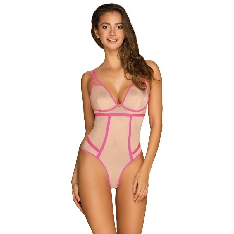 Nudelia Teddy Rózsaszín S/M