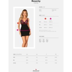 Rosenty Chemise & String M/L
