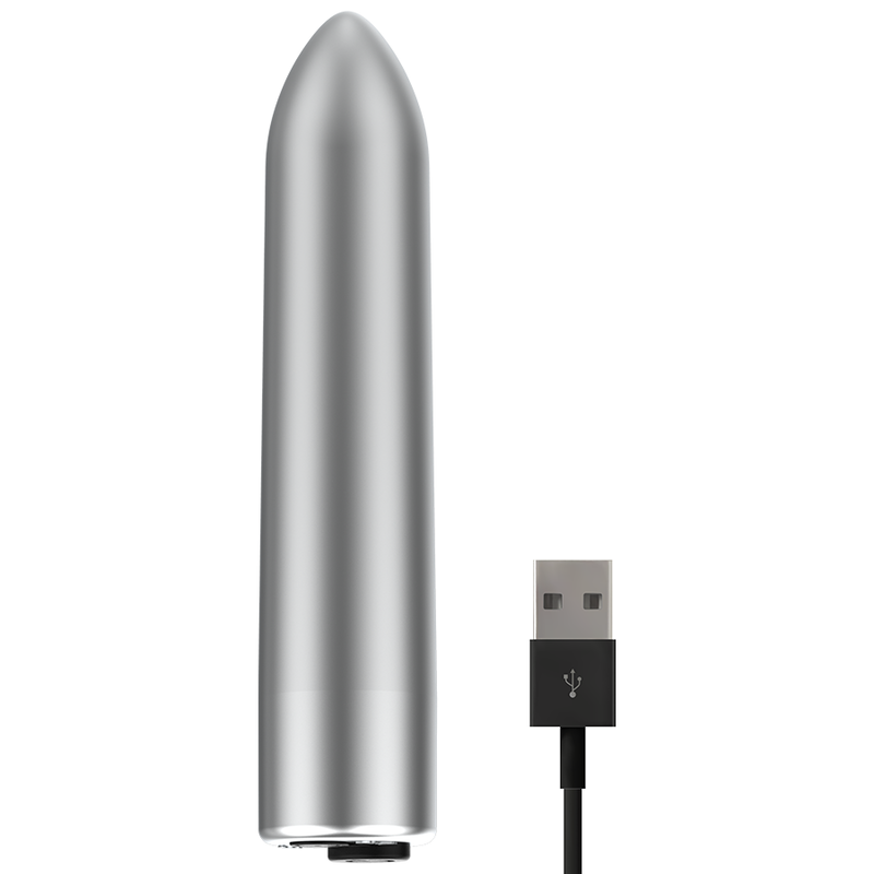 Vibrating Bullet 10 Vibration Modes Silver