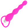 Analstimulator mit Vibration Fuchsia