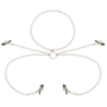 4 Pinces à Tétons Avec Collier de Chaînes