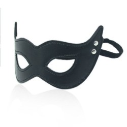 Masque Pour Les Yeux En Similicuir Avec Crochets