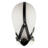 Head Harness With Ball Gag Mouth Cover