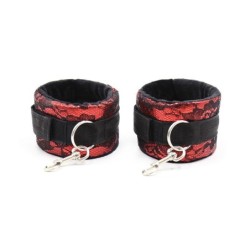 Algemas Aveludadas Com Fita de Nylon