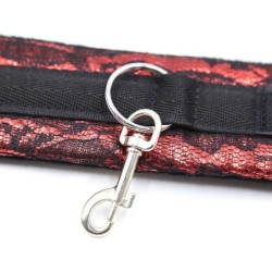 Algemas Aveludadas Com Fita de Nylon