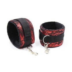 Algemas Aveludadas Com Fita de Nylon