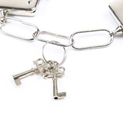 Metalen Handboeien met Tijger Pluiz