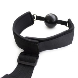 Fetish Mordaça Com Algemas Neoprene