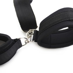 Fetish Neoprene Gag With Cuffs